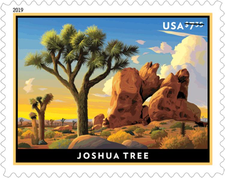 5347 Joshua Tree Priority Mail Single Mint/nh Free Shipping