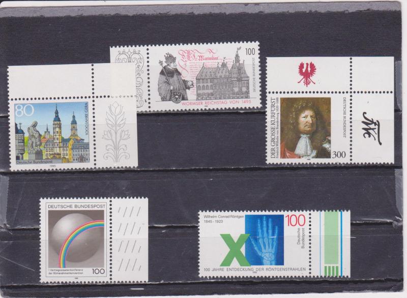 Germany 1881-1885 MNH 