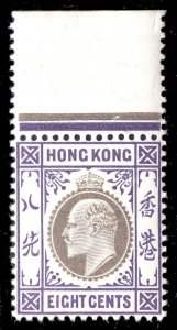 MOMEN: HONG KONG SG #80 1906 MINT OG NH £22++ LOT #64963