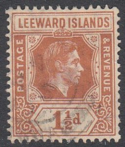 Leeward Islands 106 Used CV $0.50