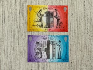 Jersey #203a and 205a Used, Europa, 2024 SCV $1.25