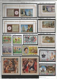 COOK ISLANDS COLLECTION, ALL MNH