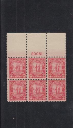 SCOTT # 683 PLATE BLOCK OF 6 MINT NEVER HINGED GEM