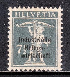 Switzerland - Scott #1O11 - MH - SCV $4.50