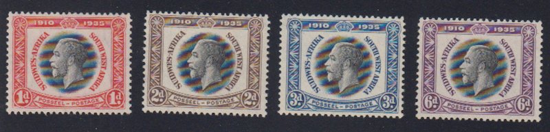 Southwest Africa - 1935 - SC 121-24 - MH - Complete set 