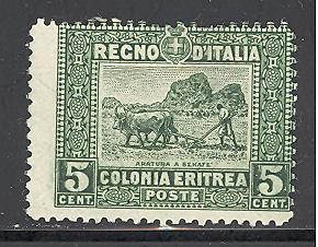 Eritrea 49 mint hinged SCV $ 0.85 (RS)