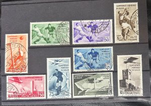 Italy 1934 World Cup Full Set Used SCV $1,465