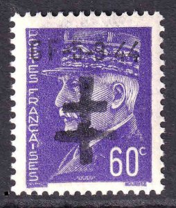 FRANCE 432 PONTARLIER LIBERATION OG NH F/VF BEAUTIFUL GUM