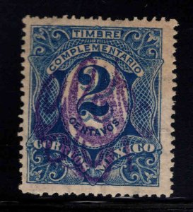 Mexico Scott 382 MH* Postage Due overprint for regular use