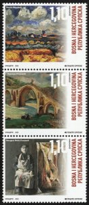 Bosnia and Herzegovina Srpska 2023 MNH Stamps Art Paintings