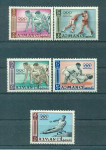 Ajman sc# 27-36 mhr cat value $7.00