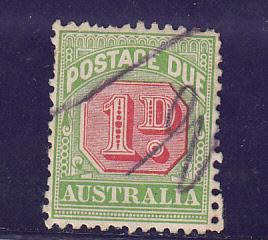 Australia #J51 Used   Pencil Cancel