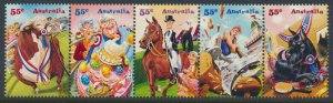 Australia SC# 3236b SG 3361a Used Agricultural Shows w/fdc see details & scan