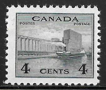 Canada 253: 4c Grain Elevators, MNH, VF
