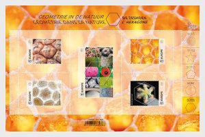 België / Belgium - Postfris/MNH - Sheet Geometry 2022