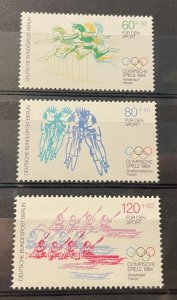 (330) BERLIN 1984 : Yv# 677/79 - MNH VF