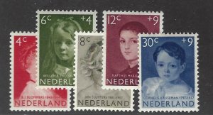 Netherlands SC B316-B320 Mint F-VF SCV$16.20...Take a Look!