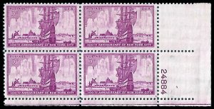 PCBstamps   US #1027 PB 12c(4x3c)New York City, 24884, MNH, (PB-4)
