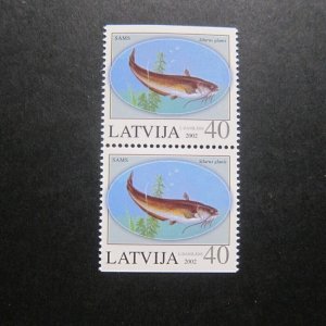 Latvia 2002 Sc 556a set MNH