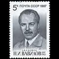 RUSSIA 1987 - Scott# 5616 Botanist Vavilov Set of 1 LH