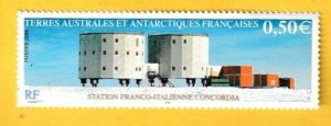 FRENCH SOUTHERN ANTARCTIC TERRITORY SCOTT#355 2005 CONCORDIA STATION - MNH