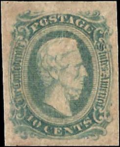 CSA 11d... Mint,OG,HR... SCV $100.00... XF