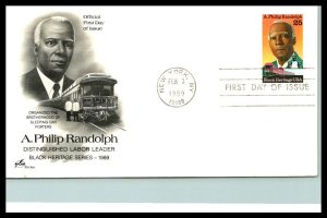 #2402 A. Philip Randolph - Black Heritage Series –Artcraft Cachet