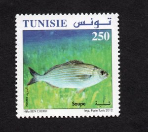 2012- Tunisia -Tunisie- Fish - Poisson : Saupe - MNH**