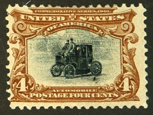 U.S. #296 MINT OG HR