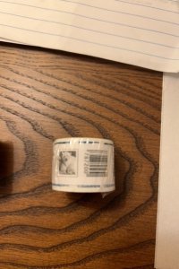 Scott 4389 full coil roll of 100 Pilar Bear