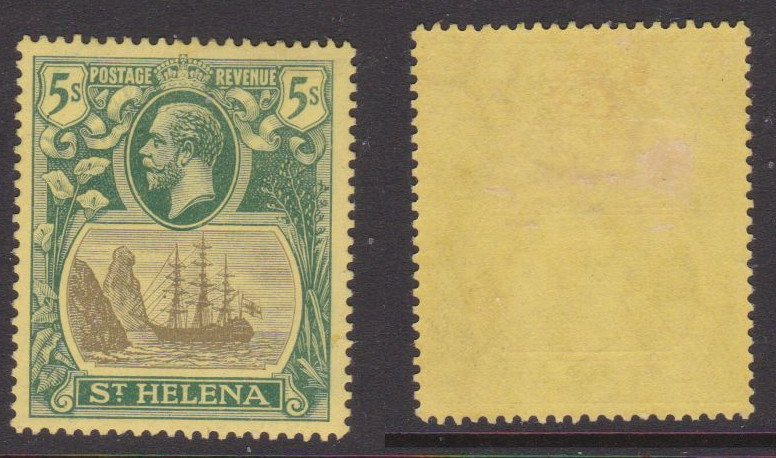 St. Helena #98 MH tall ship CV $50