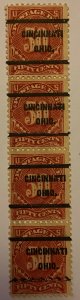 United States 1917-1931 Precancel Postage Due 121 Mint Stamps Lot