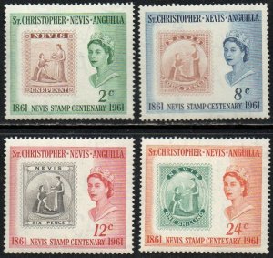 St. Kitts-Nevis Sc #139-142 MNH