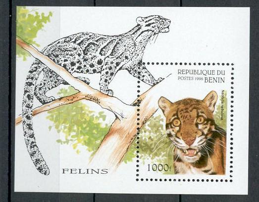 Benin - Mi. Sheet 19 (Animals) - MNH - L1592