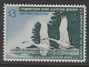 U.S. Scott Scott #RW33 Duck Stamp - Mint NH Single