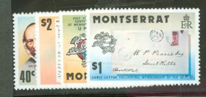 Montserrat #406-9  Single (Complete Set)