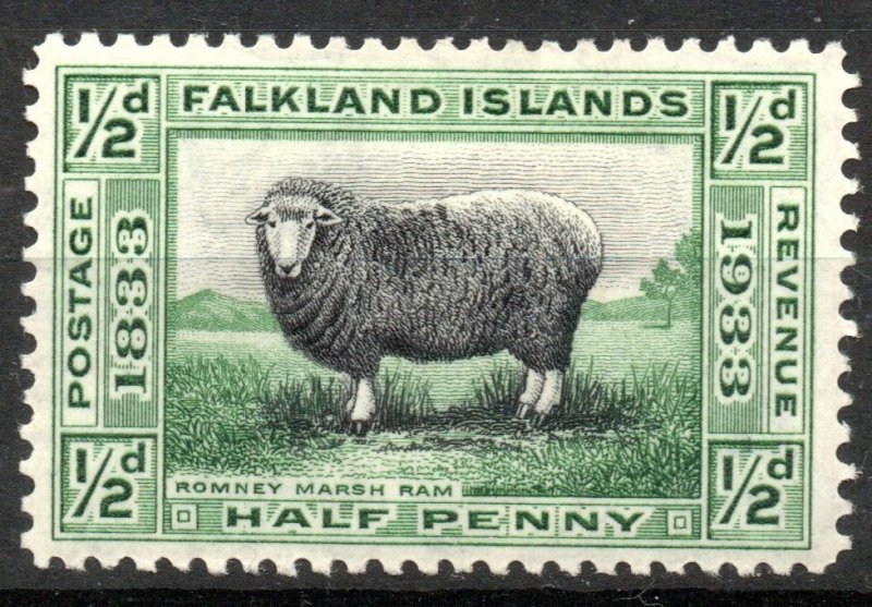 Falkland Islands 1933 Scott #65 Mint *Hinged/Unused*