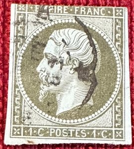 France 1853 Sc.12 Used