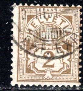 Switzerland Scott # 69a, used