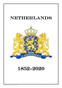 Netherlands Nederland 1852-2020 PDF(DIGITAL) STAMP ALBUM PAGES