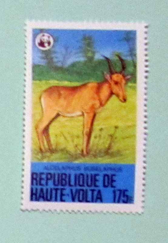 Burkina Faso - 510, MNH. Hartebeest; WWF. SCV - $6.00