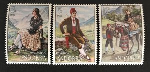 Andorra(SP) 1979 #108-10  MNH, CV $.75