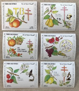 Yemen 1982 TB Discovery, fruit, MNH.  Scott C110-C115, CV $13.00. Mi 1739-1744