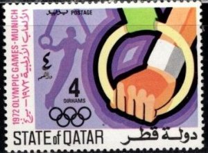 Qatar - #306 1972 Olympics - Gymnastics - MNH