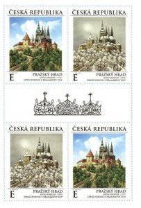 Czech Republic 2019 MNH Stamps Mini Sheet Scott 3790 Prague Castle Architecture