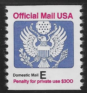 US #O140 (25c) Great Seal E