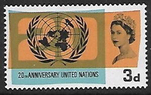 Great Britain # 441 - United Nations - unused - HR....{Blw5}