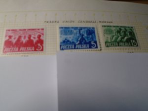 Poland  #  451-53  MH