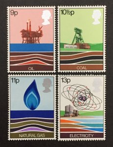 Great Britain 1978 #827-30, Natural Resources, MNH.