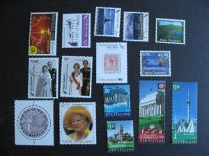 NEW ZEALAND 11 different MNH stamps 2000 to 2007 era, check them out!